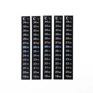 Термометр-смужка 18-34, клейкий, LCD - 5шт 1544069020 фото