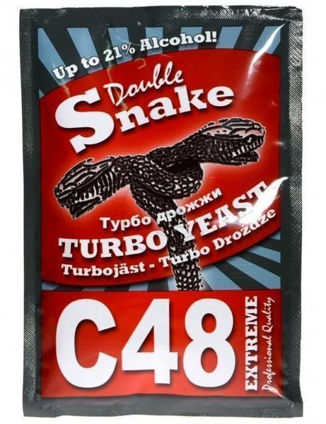 Турбо дрожжи Double SNAKE C-48 DSC-48 фото