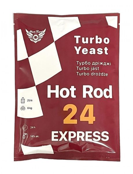 Турбо дрожжи HOT ROD 24 EXPRESS H-R24E фото