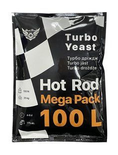 Турбо дріжджі Hot Rod Mega Pack на 100 л (360 г) D0104 фото