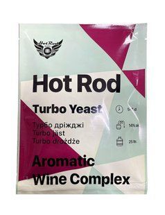 Винные дрожжи Hot Rod Aromatic Wine Complex на 25 л (40 г) D0301 фото
