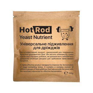 Універсальне підживлення для дріжджів Hot Rod Yeast Nutrient (100г) D2051 фото