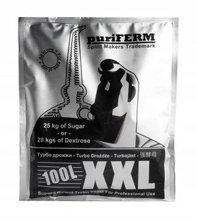 Сухі дріжджі Puriferm XXL 100 літрів, 350 г. 1469198143 фото