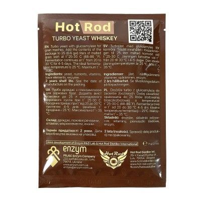 Турбо дріжджі Hot Rod Wiskey на 25 л (71 г) 83665480 фото