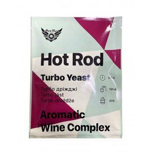 Винные дрожжи Hot Rod Aromatic Wine Complex на 25 л (40г) 47254088 фото